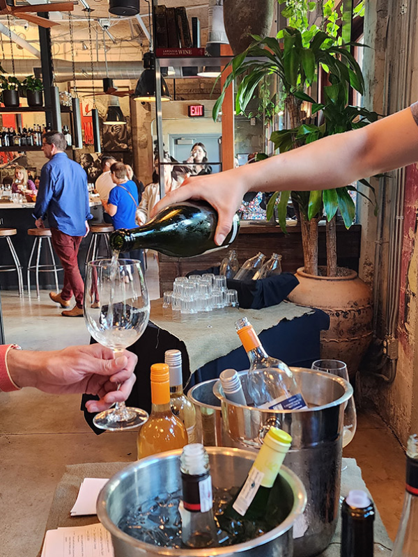 Barcelona Wine Bar in Wynwood - wine tasting