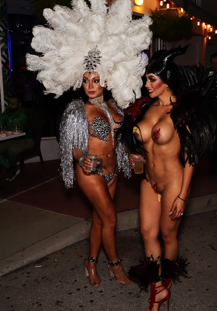 Halloween Party 2018 on Lincoln Road South Beach Miami.