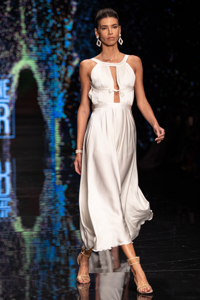 Fashion designer Rene Ruiz presents new collection RR by Rene at Miami Fashion Week at Ice Palace